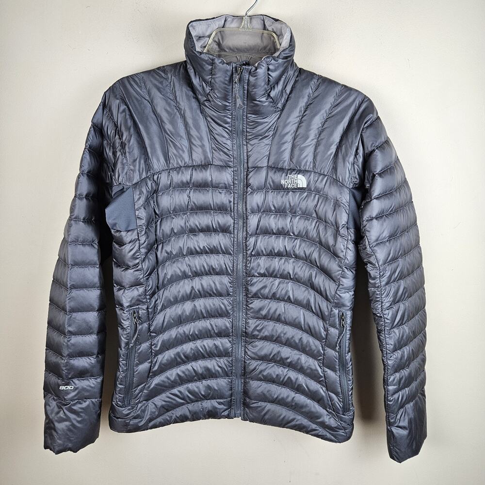 THE NORTH FACE SUMMIT SERIES 800 Women's Sz M GOOSE DOWN Gray JACKET
